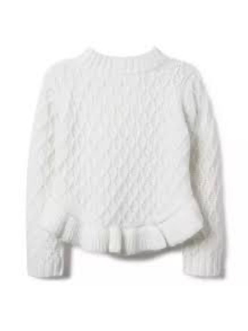 ❄️Janie and Jack Cream Cable Knit Sweater
